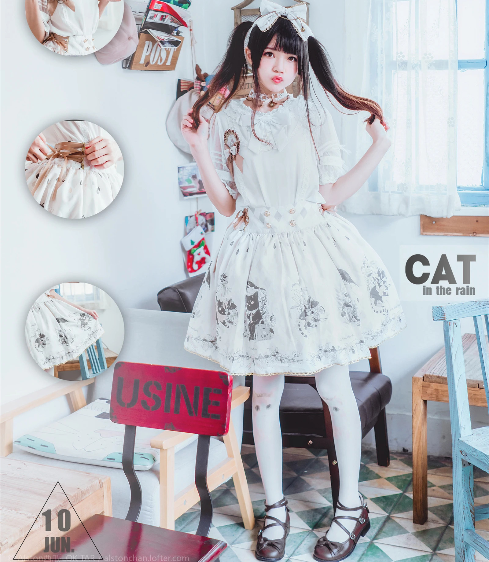 Gallery - 桜桃喵 雨中的猫